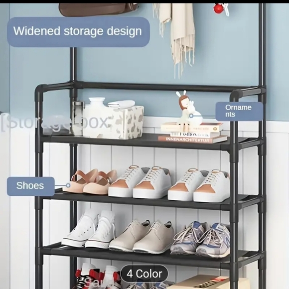 SHOE & CLOTHES RACK NWT - Picture 9 of 11